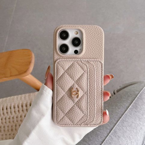 [CHANE1]24新着📿ライチレザー携帯電話ケース📿📱パール【50％割引+送料無料】