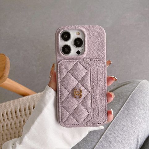 [CHANE1]24新着📿ライチレザー携帯電話ケース📿📱パール【50％割引+送料無料】
