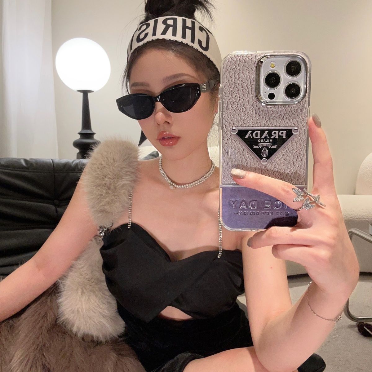 [CHANE1]👄プリント携帯電話ケース📱【50%オフ+送料無料】