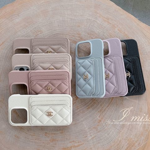 [CHANE1]24新着📿ライチレザー携帯電話ケース📿📱パール【50％割引+送料無料】