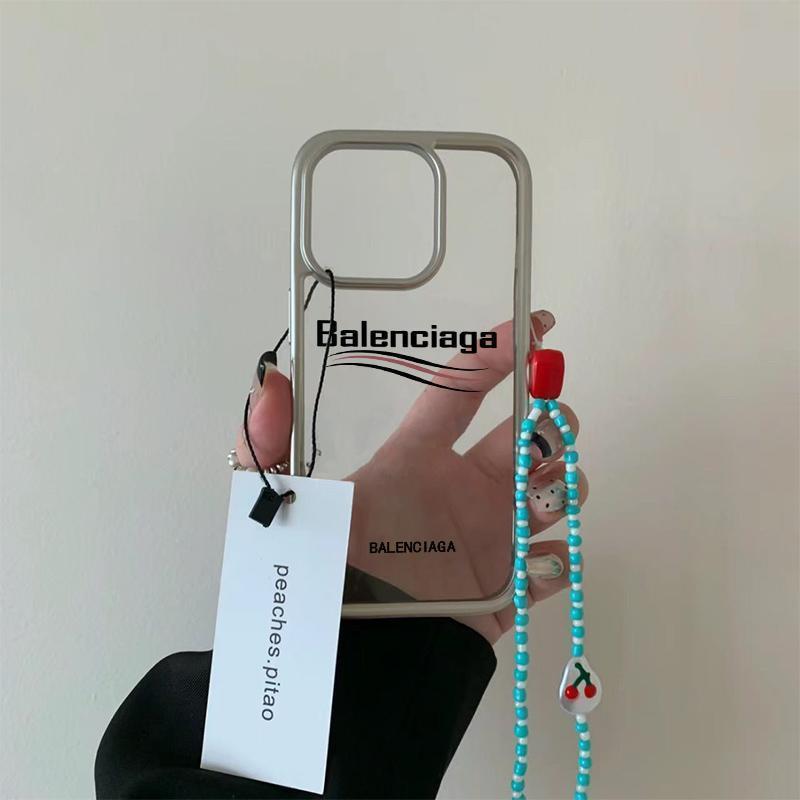 BALENC1AGA新しい透明エッジ携帯電話ケース📱【50％割引+送料無料】