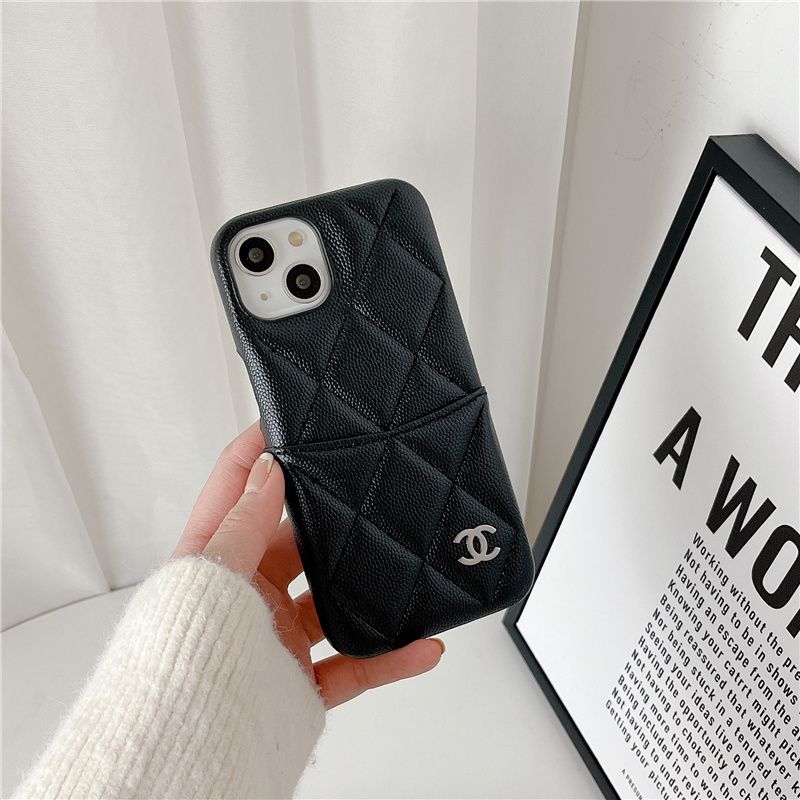 [CHANE1]👄レザーダイヤモンドパターン携帯電話ケース📱【50%オフ+送料無料】