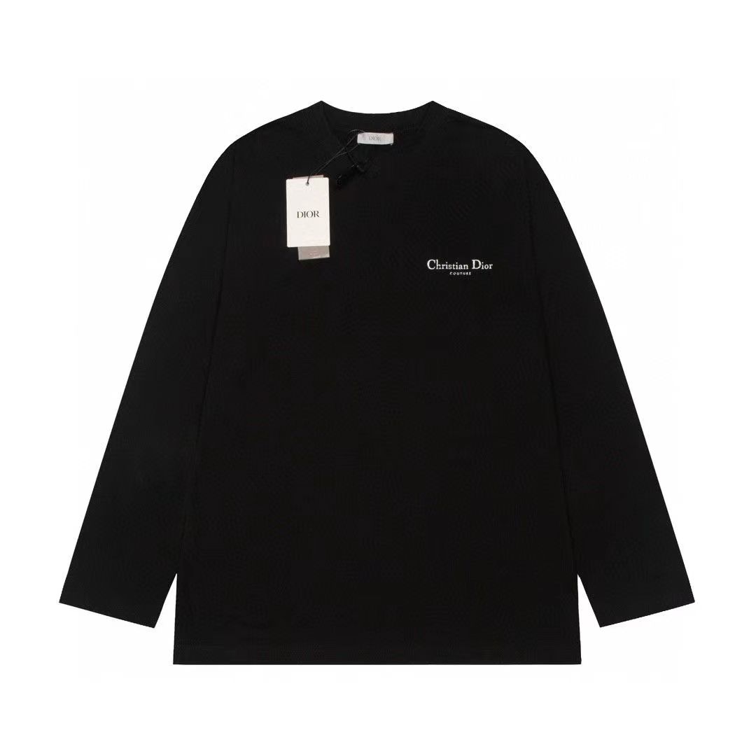 [DI0R]レタープリントロングスリーブTシャツ【 50％割引+送料無料】