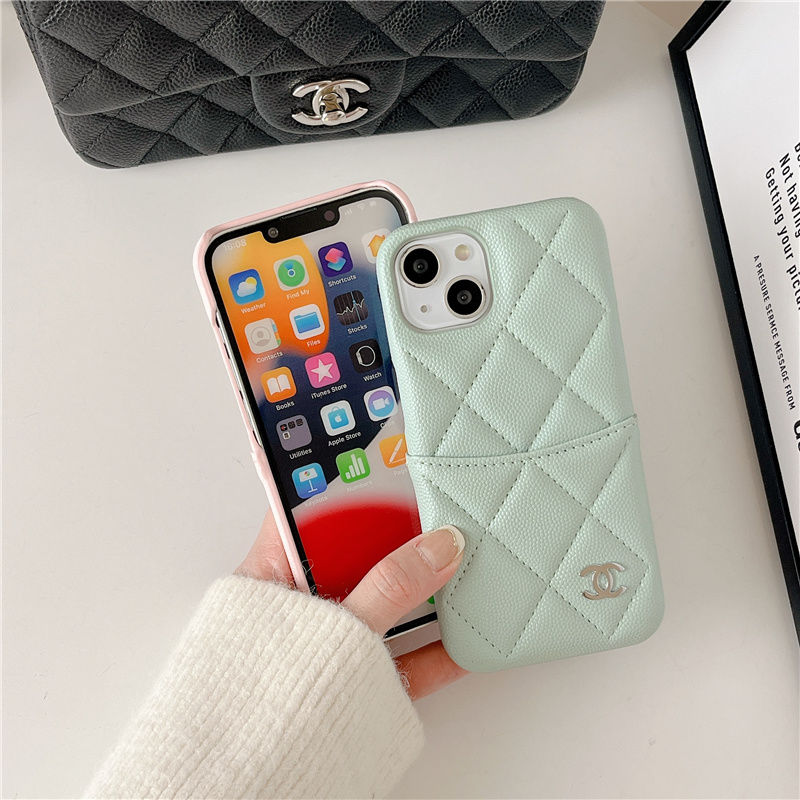 [CHANE1]👄レザーダイヤモンドパターン携帯電話ケース📱【50%オフ+送料無料】