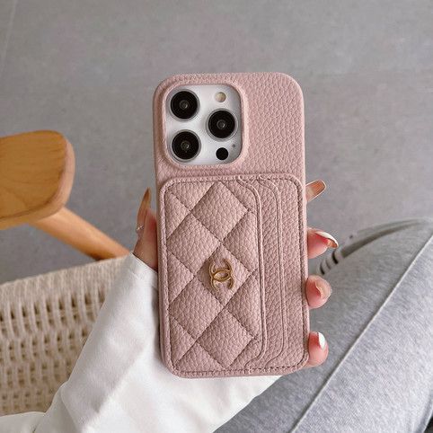 [CHANE1]24新着📿ライチレザー携帯電話ケース📿📱パール【50％割引+送料無料】