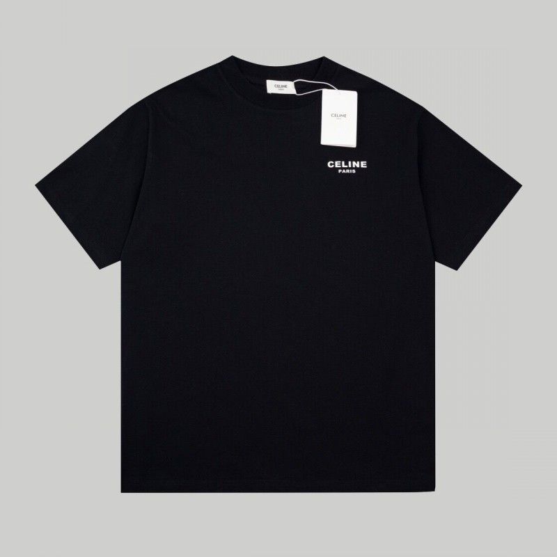 CEL1NE レターロゴプリントTシャツ【 50％割引+送料無料】