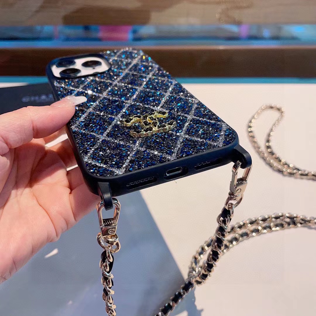 💎[CHANE1]👄ダイヤモンド携帯電話ケース📱【50%オフ+送料無料】💎