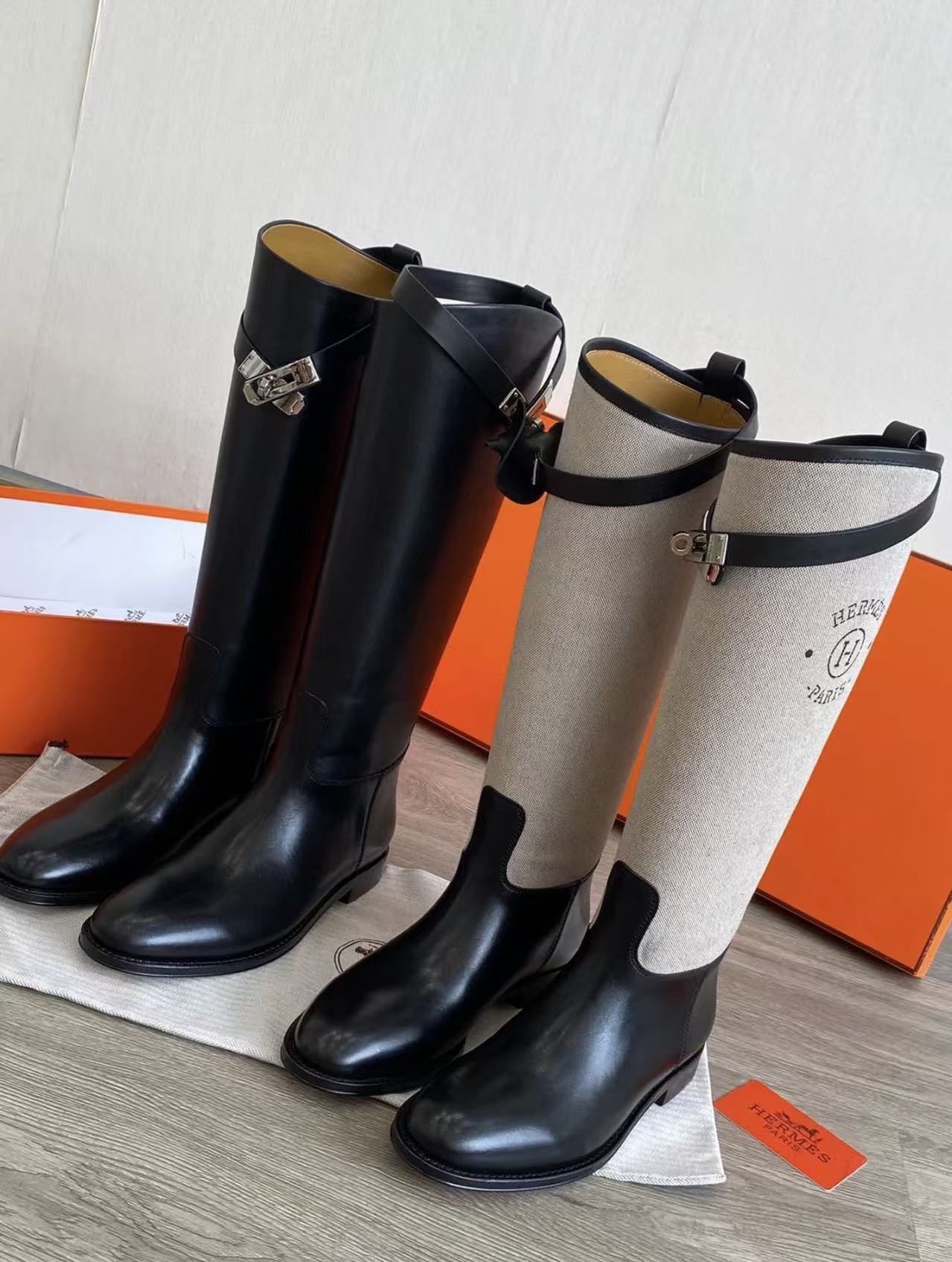🐴 HERME5 ライダーブーツ高品質 👢
