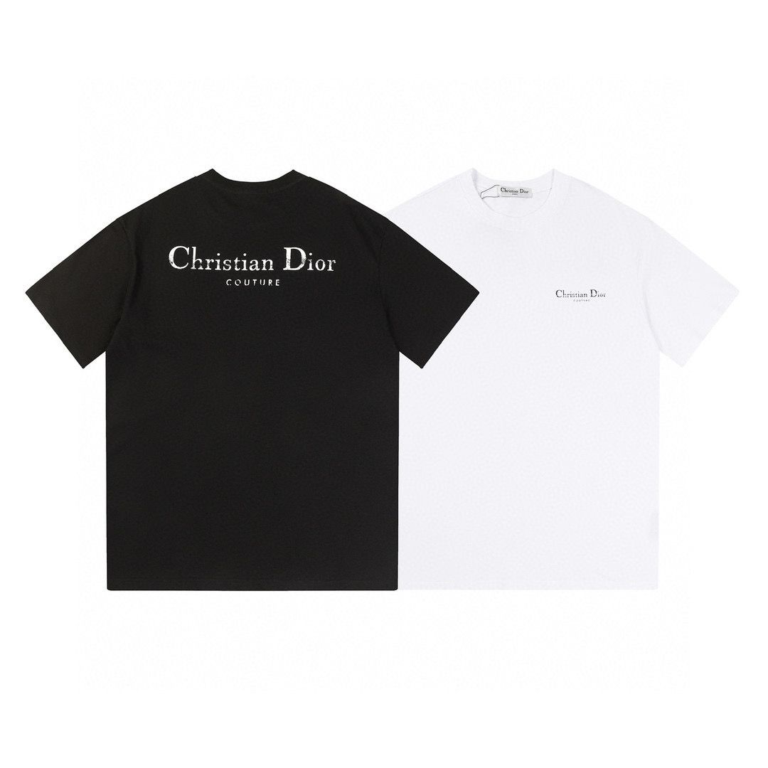 DI0R プリントロゴレターTシャツ【 50％割引+送料無料】