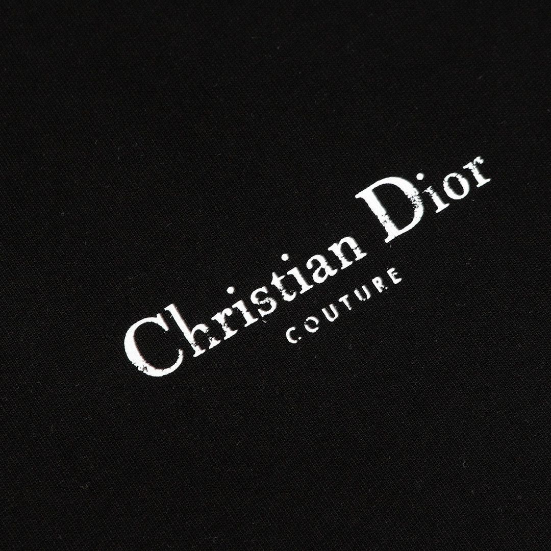 DI0R プリントロゴレターTシャツ【 50％割引+送料無料】