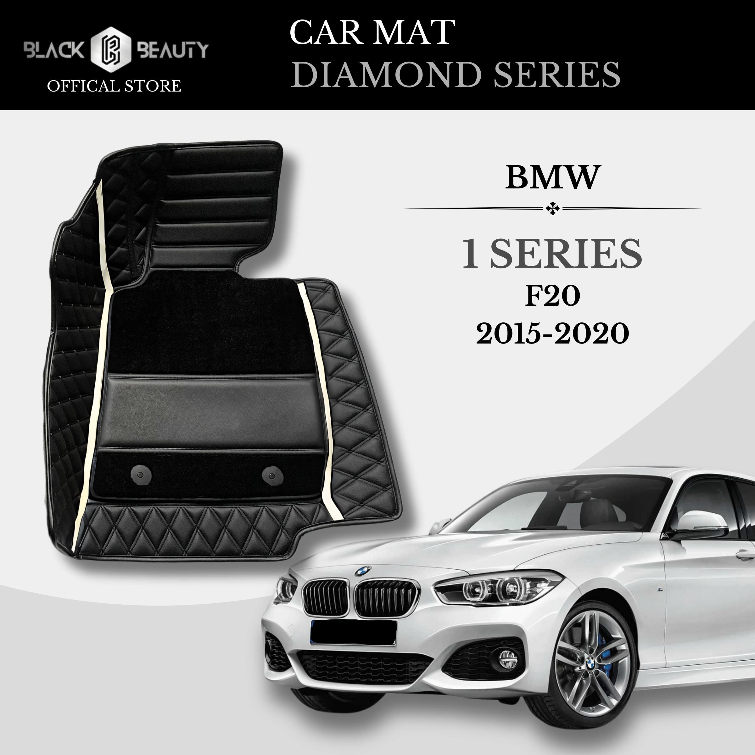 BMW 1 Series F20 (2015-2020) - Diamond Series Car Mat