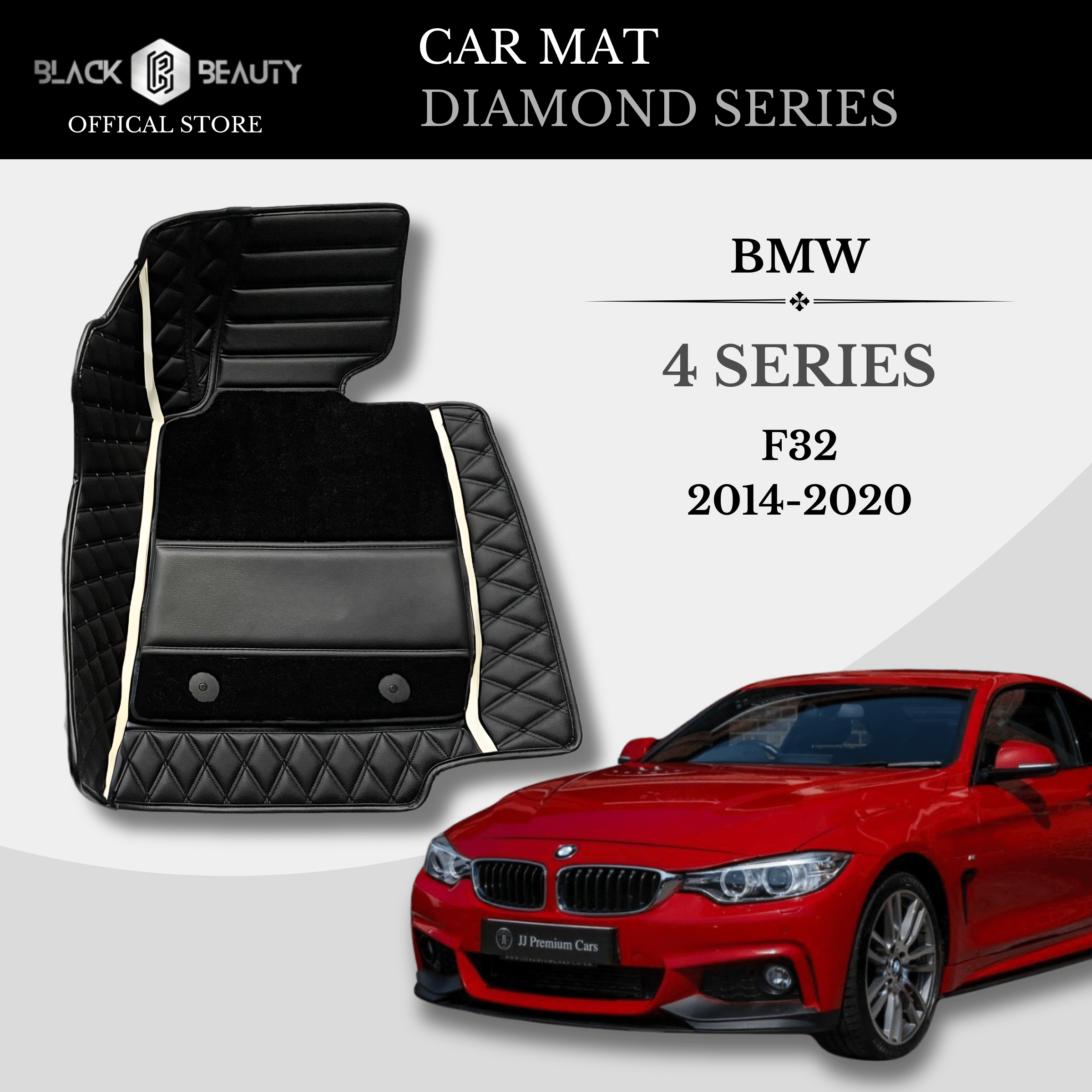 BMW 4 Series F32 (2014-2020) - Diamond Series Car Mat