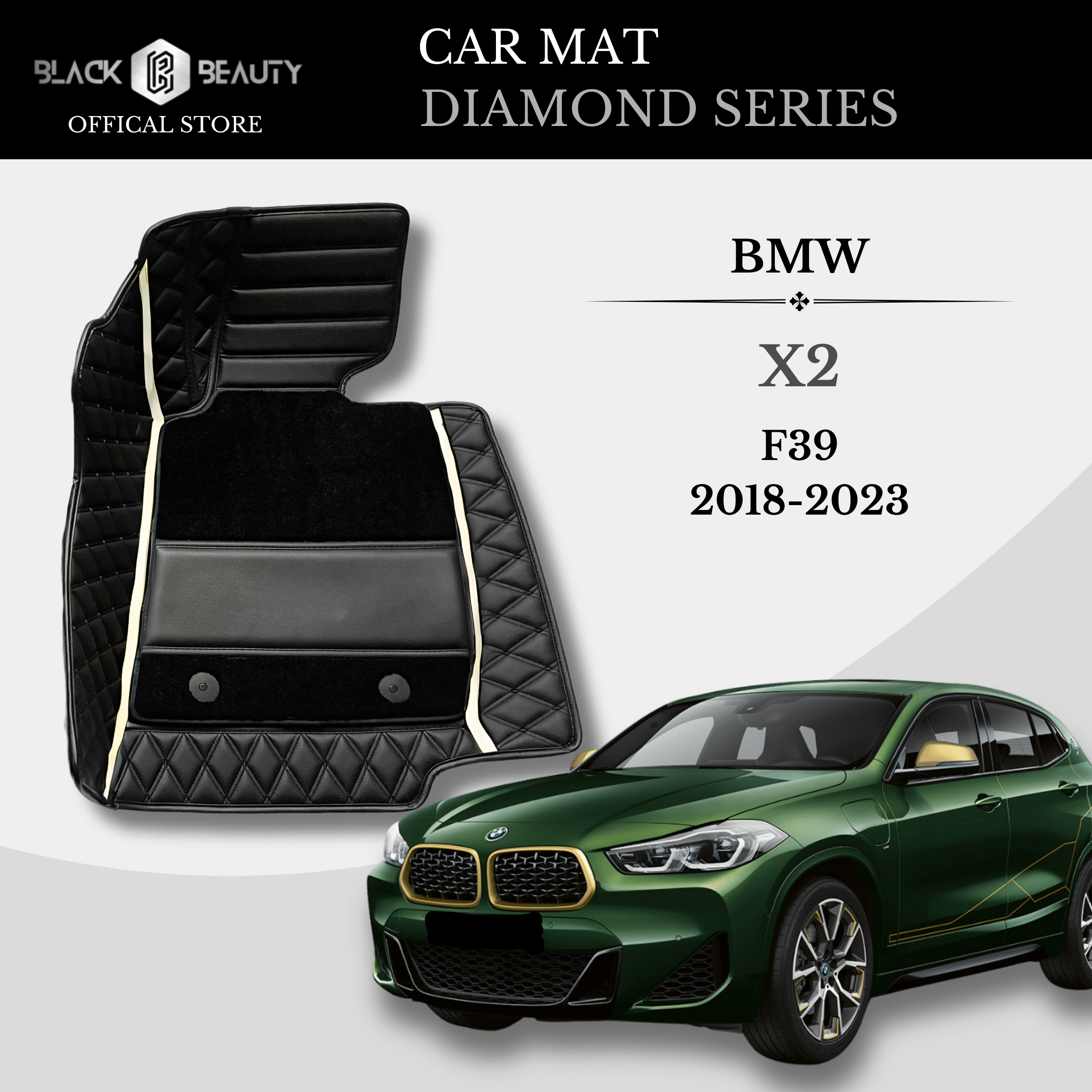 BMW X2 F39 (2018-2023) - Diamond Series Car Mat