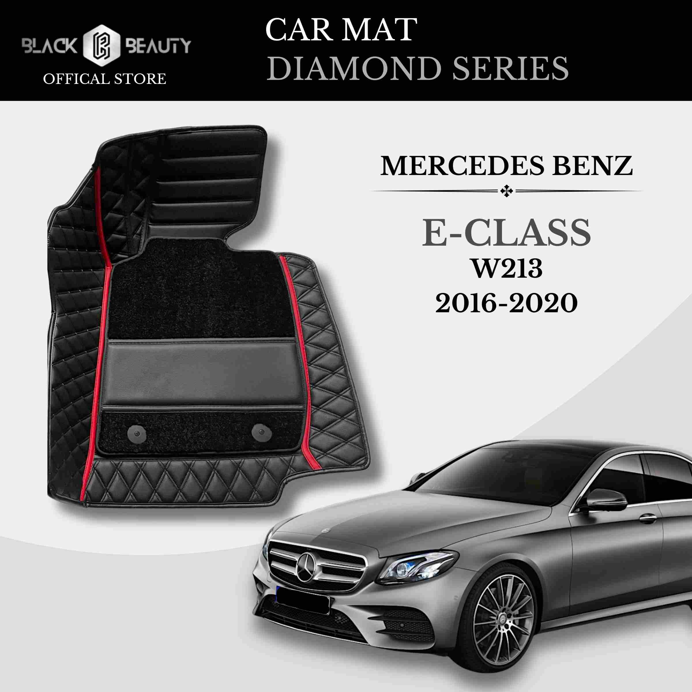 Mercedes Benz E-Class W213 Pre-Facelift (2016-2020) - Diamond Series Car Mat