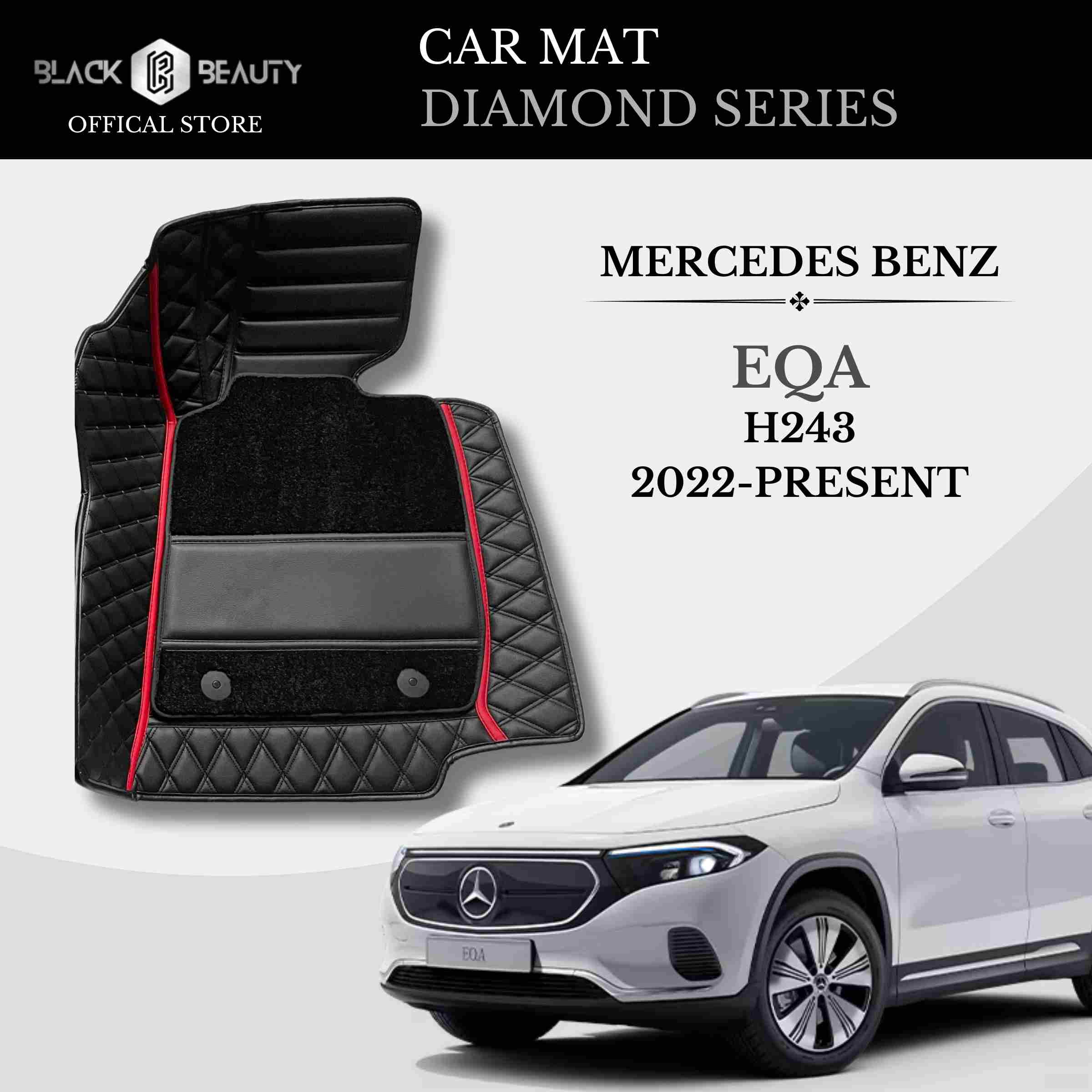 Mercedes Benz EQA H243 (2022-Present) - Diamond Series Car Mat
