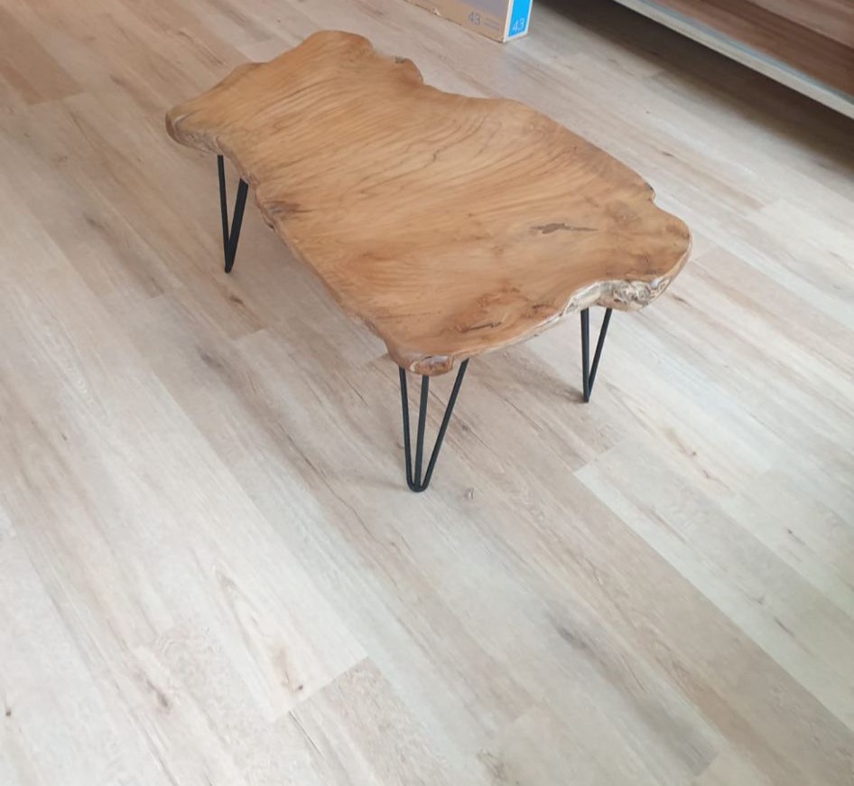 Natural Teak Root Coffee Table 