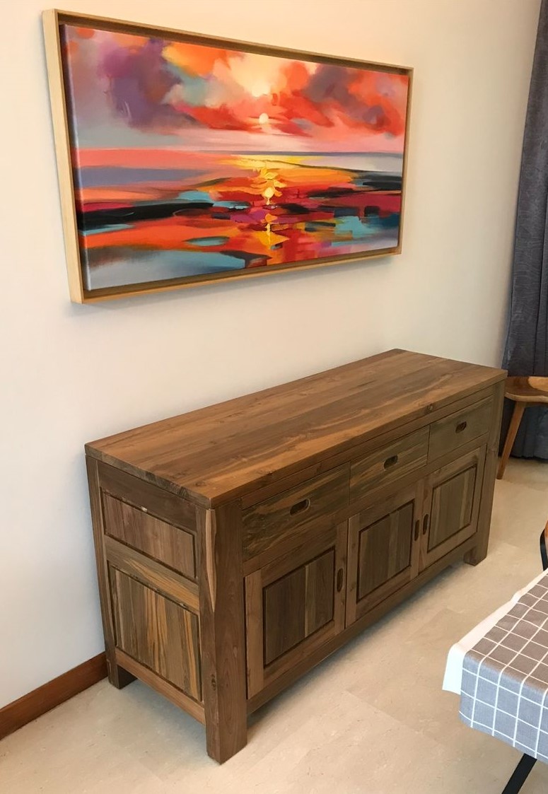 Groove Reclaimed Teak Sideboard 