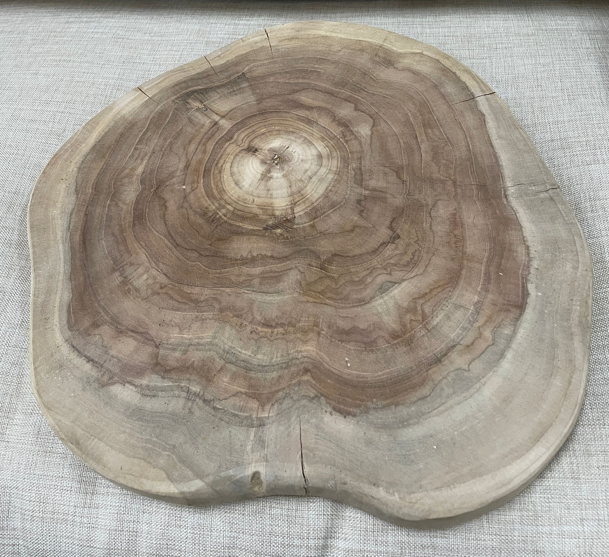 Natural Teak Coaster (L)