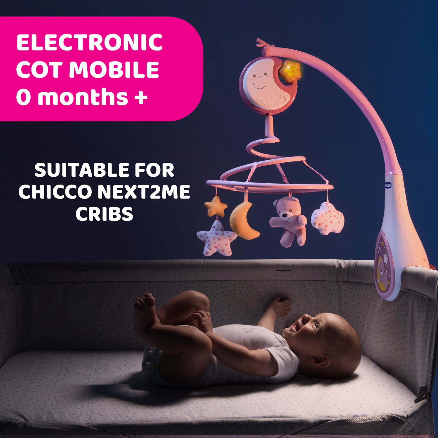 Next2Dreams Cot Mobile