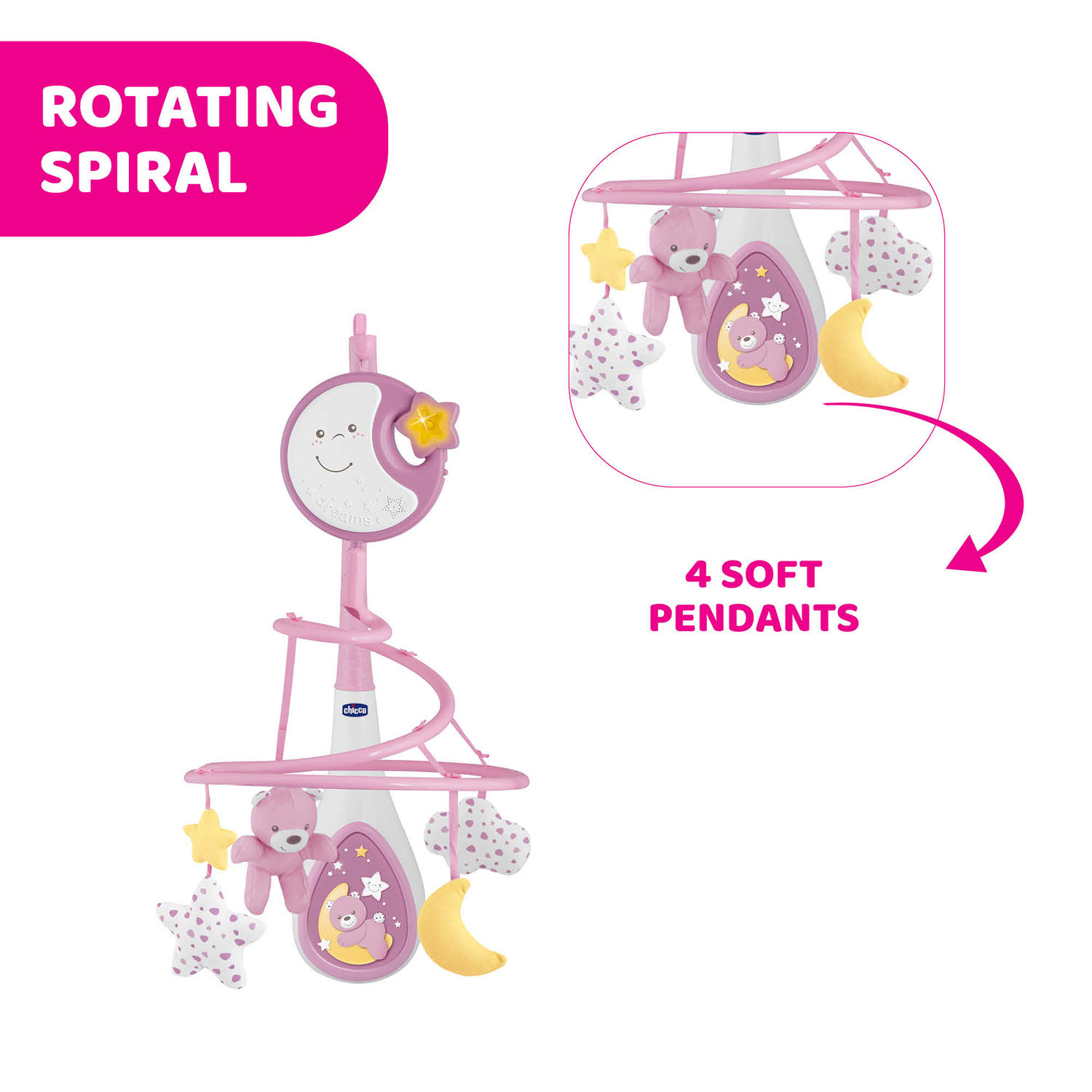 Next2Dreams Cot Mobile