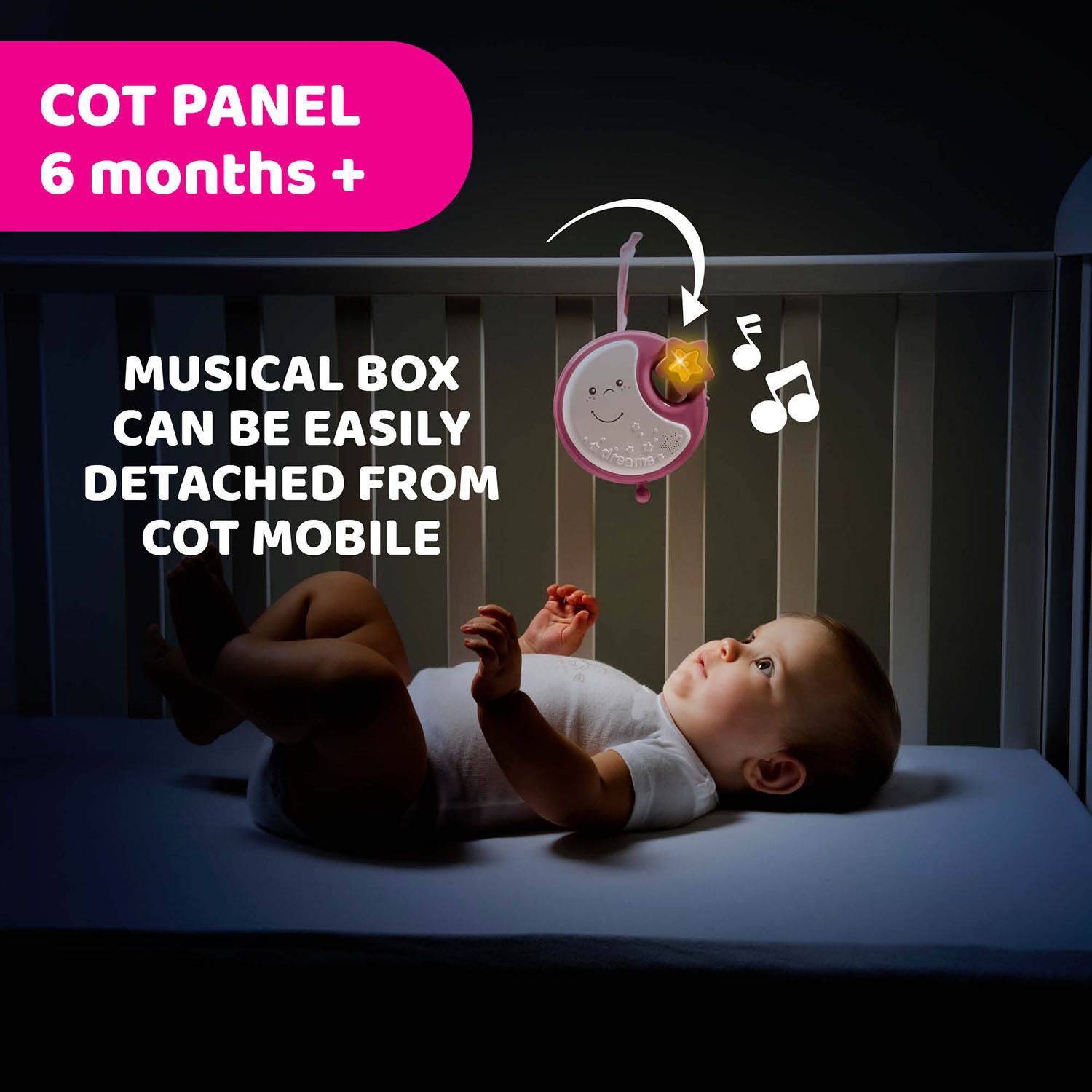 Next2Dreams Cot Mobile