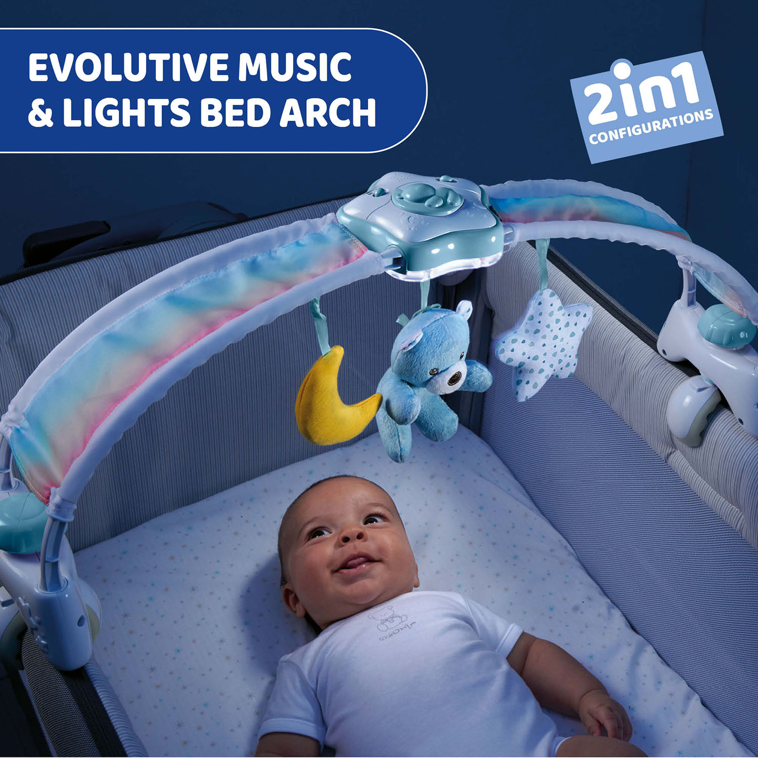 Rainbow Sky Bed Arch