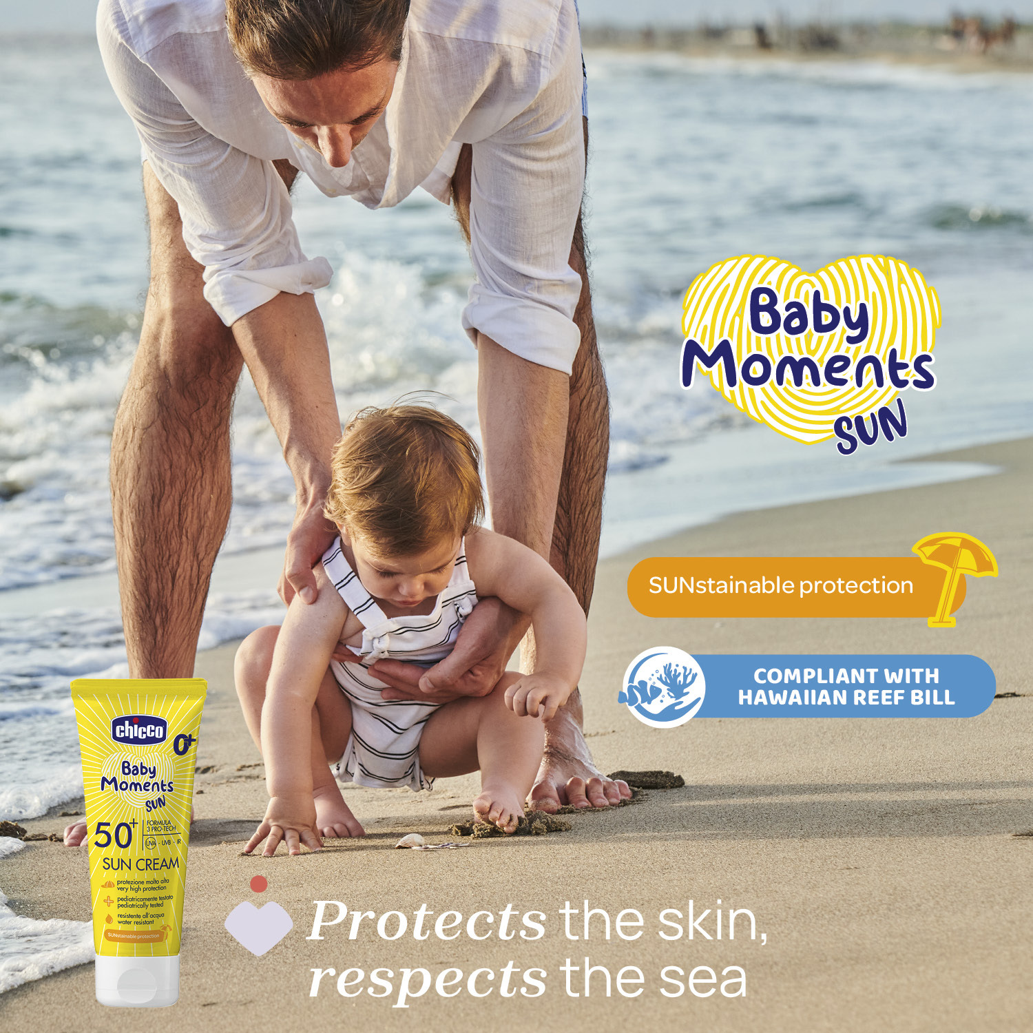 [New] Baby Moments Sun Cream SPF50+ (75ml)