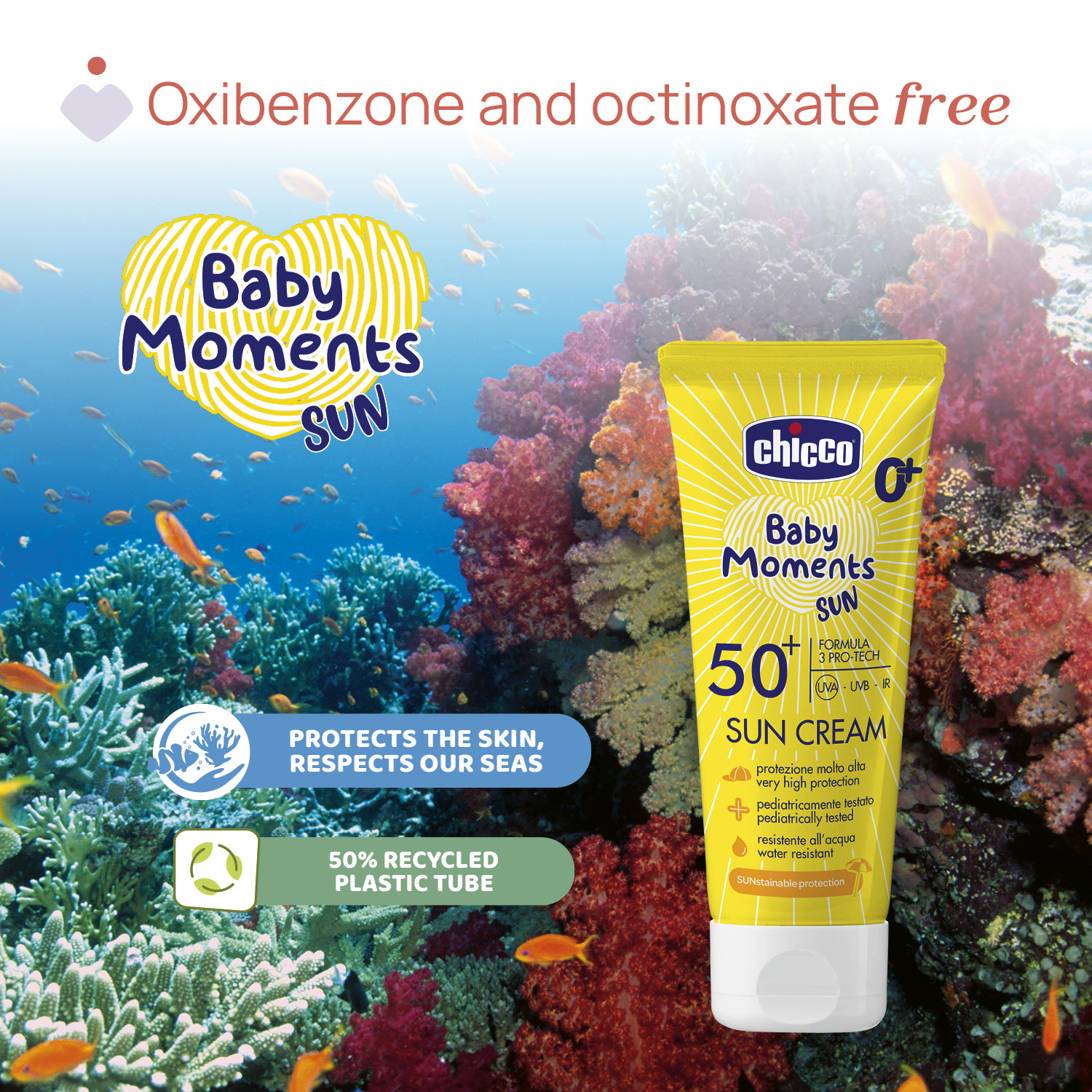 [New] Baby Moments Sun Cream SPF50+ (75ml)