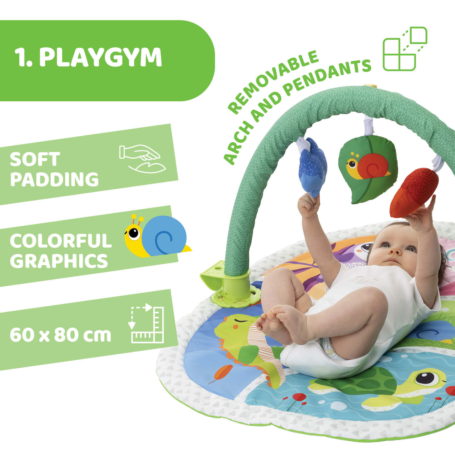 Toy New 3in1 Activity Gym