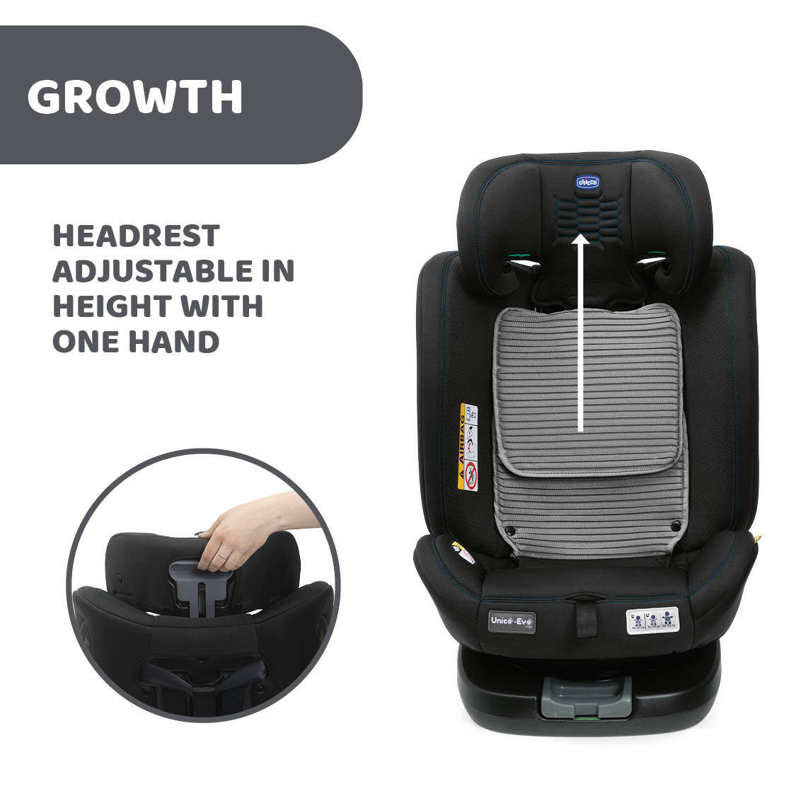 Unico Evo I-Size Air Car Seat