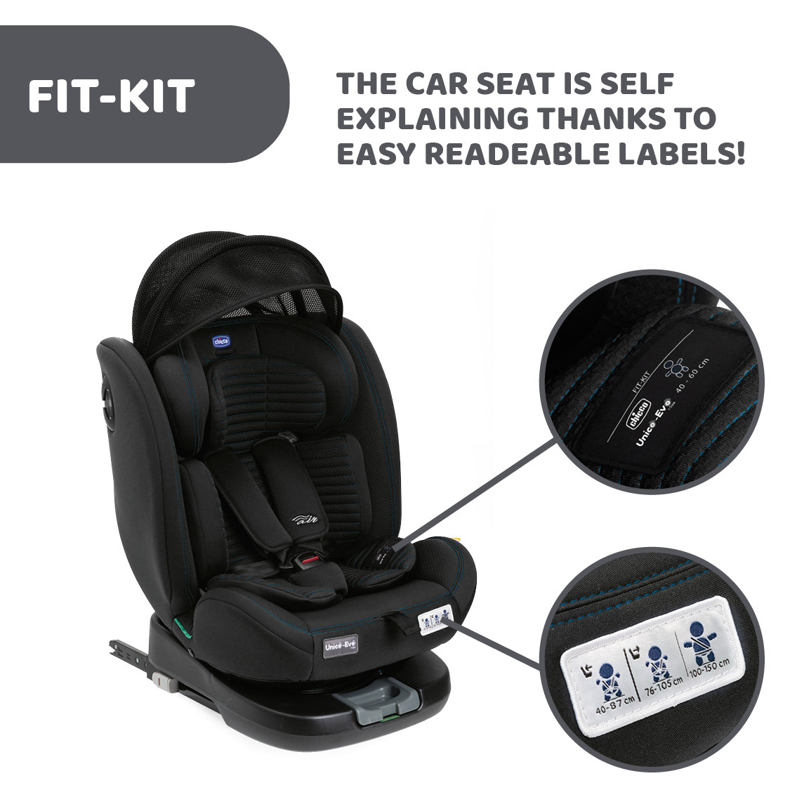 Unico Evo I-Size Air Car Seat