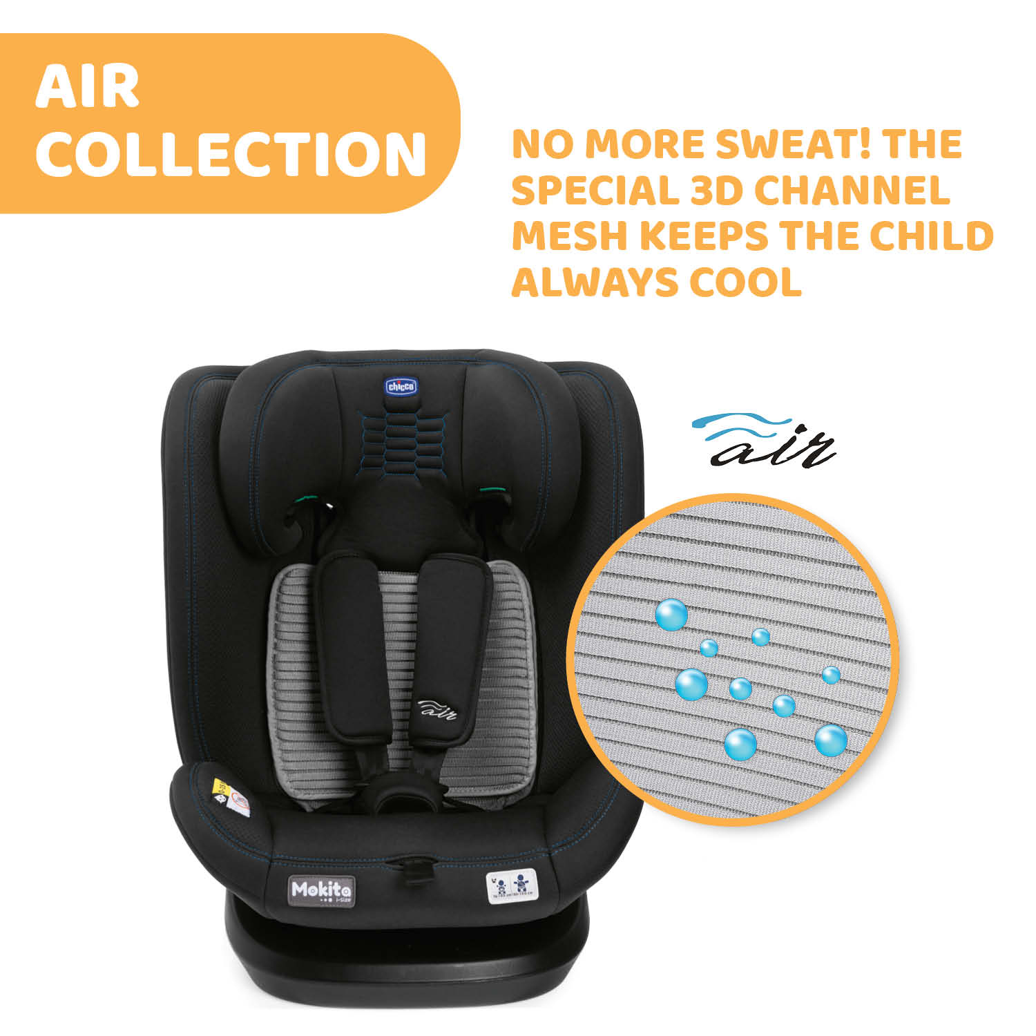 Mokita I-Size Air Car Seat