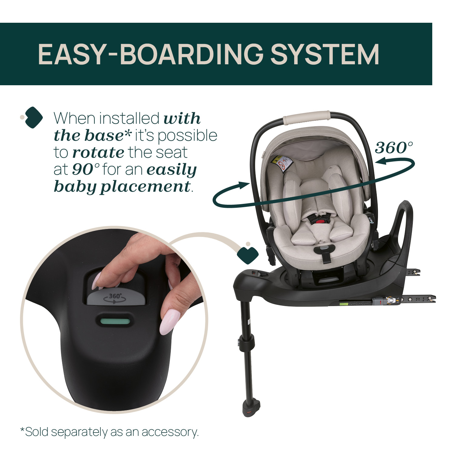 [New]First-Seat Recline i-Size (Como Lake)