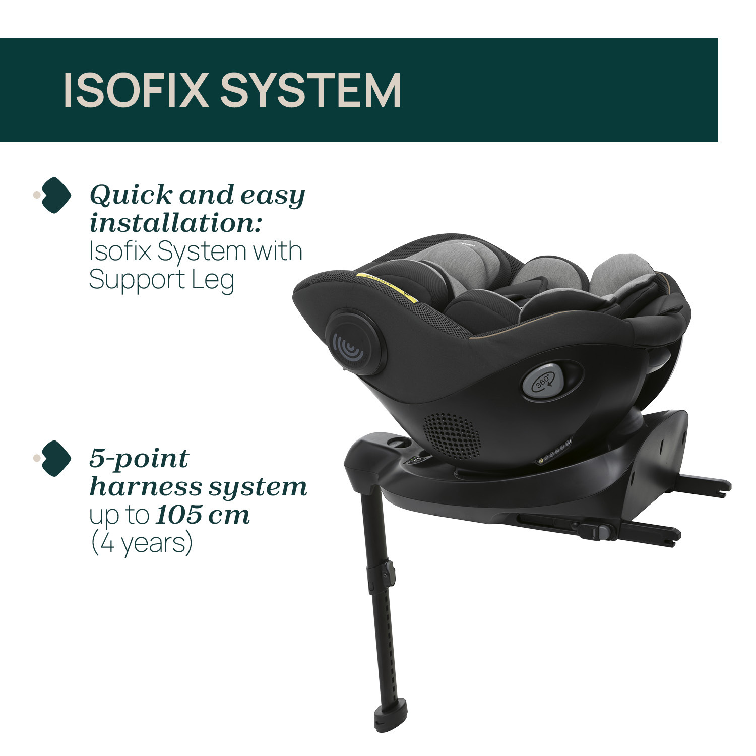 Seat105 I-size Baby Car Seat