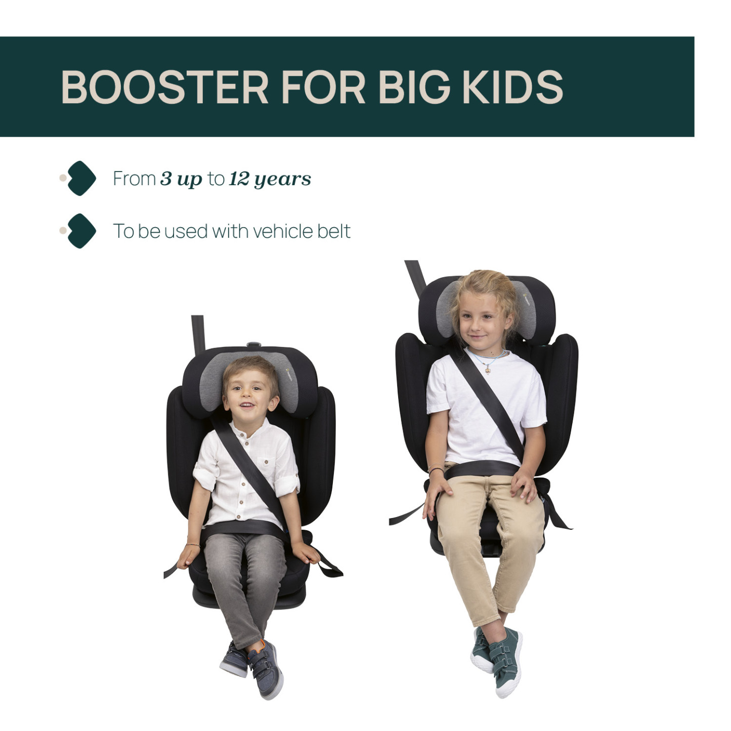 Fold & Go S I-size Booster Seat