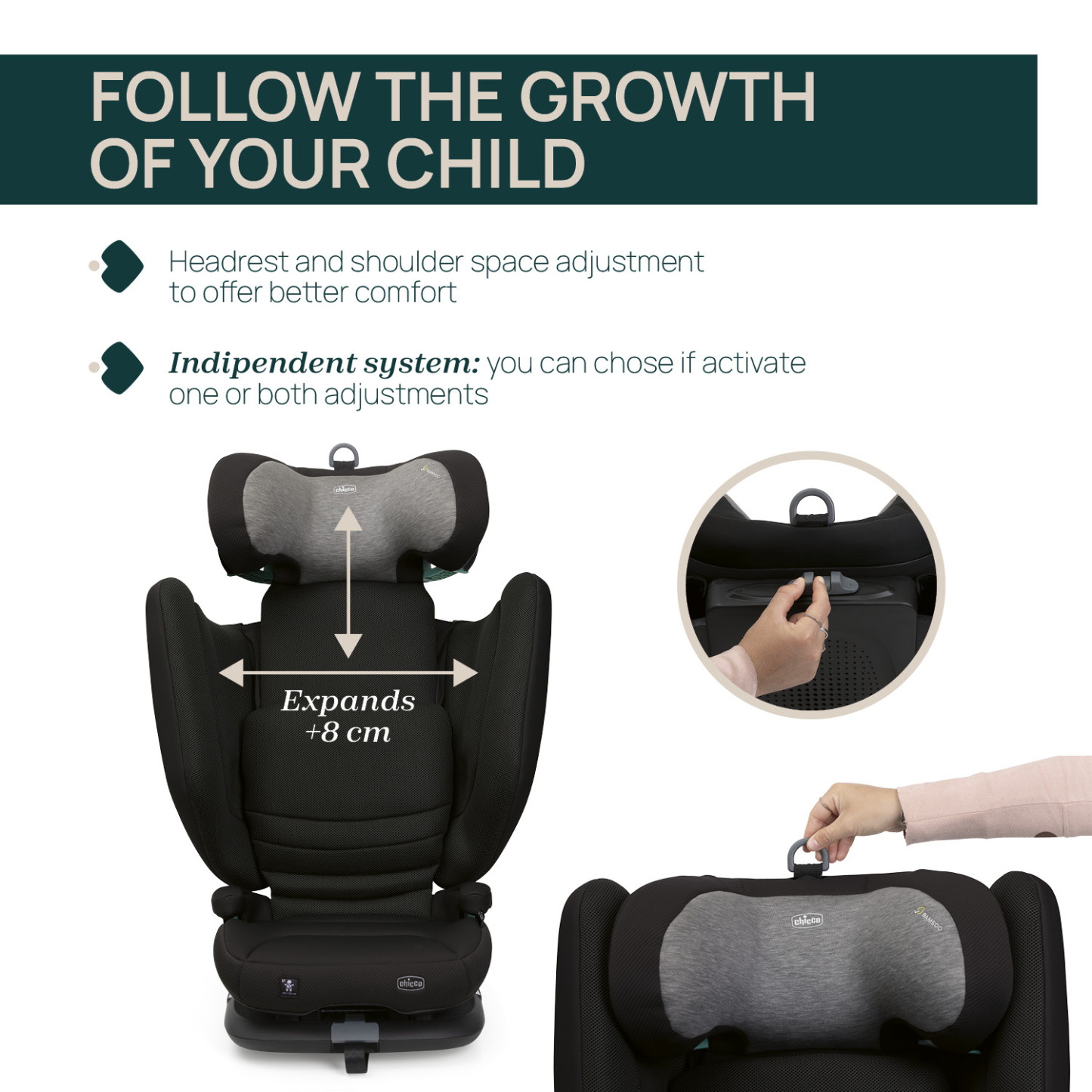 Fold & Go S I-size Booster Seat
