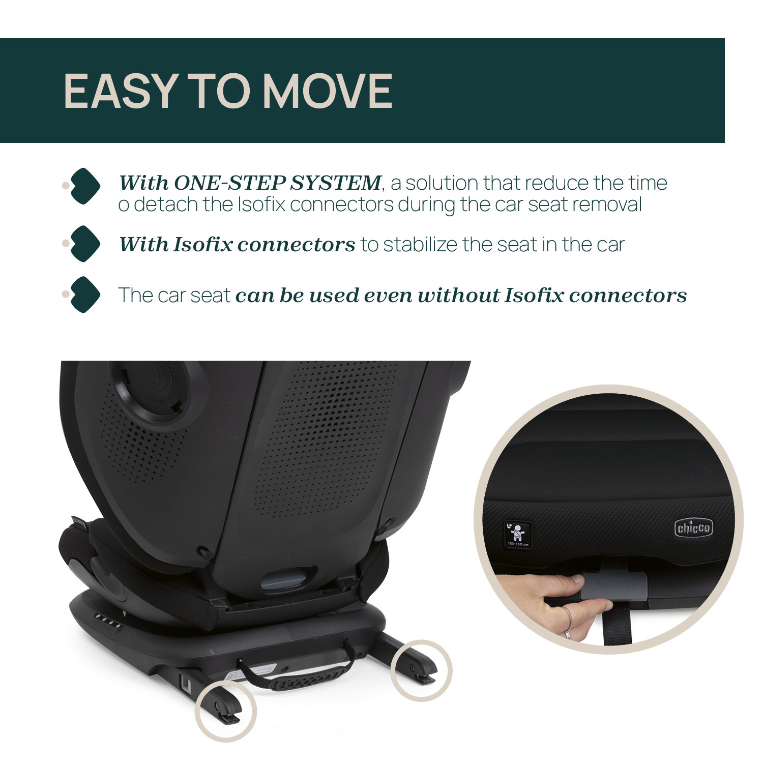 Fold & Go S I-size Booster Seat