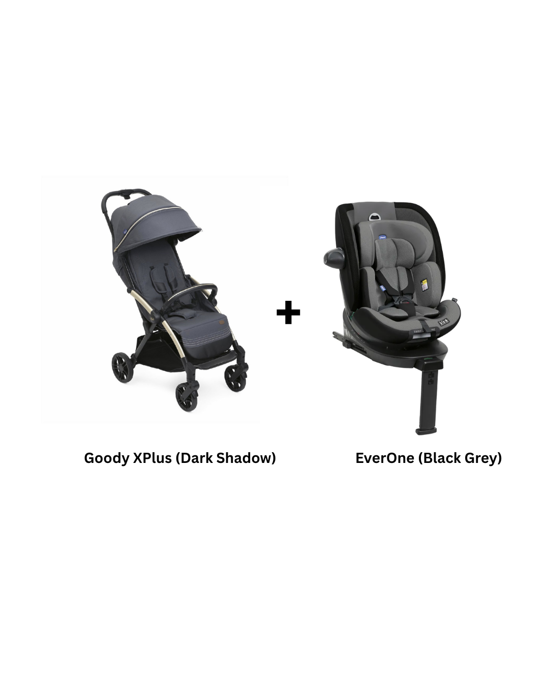 [Bundle Set] Goody Xplus Stroller + Everone Car Seat