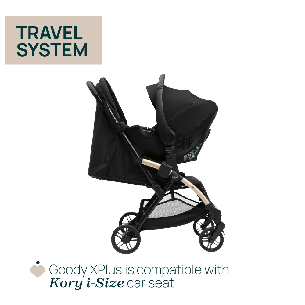 Goody XPlus Black Re_Lux - Auto Fold Stroller