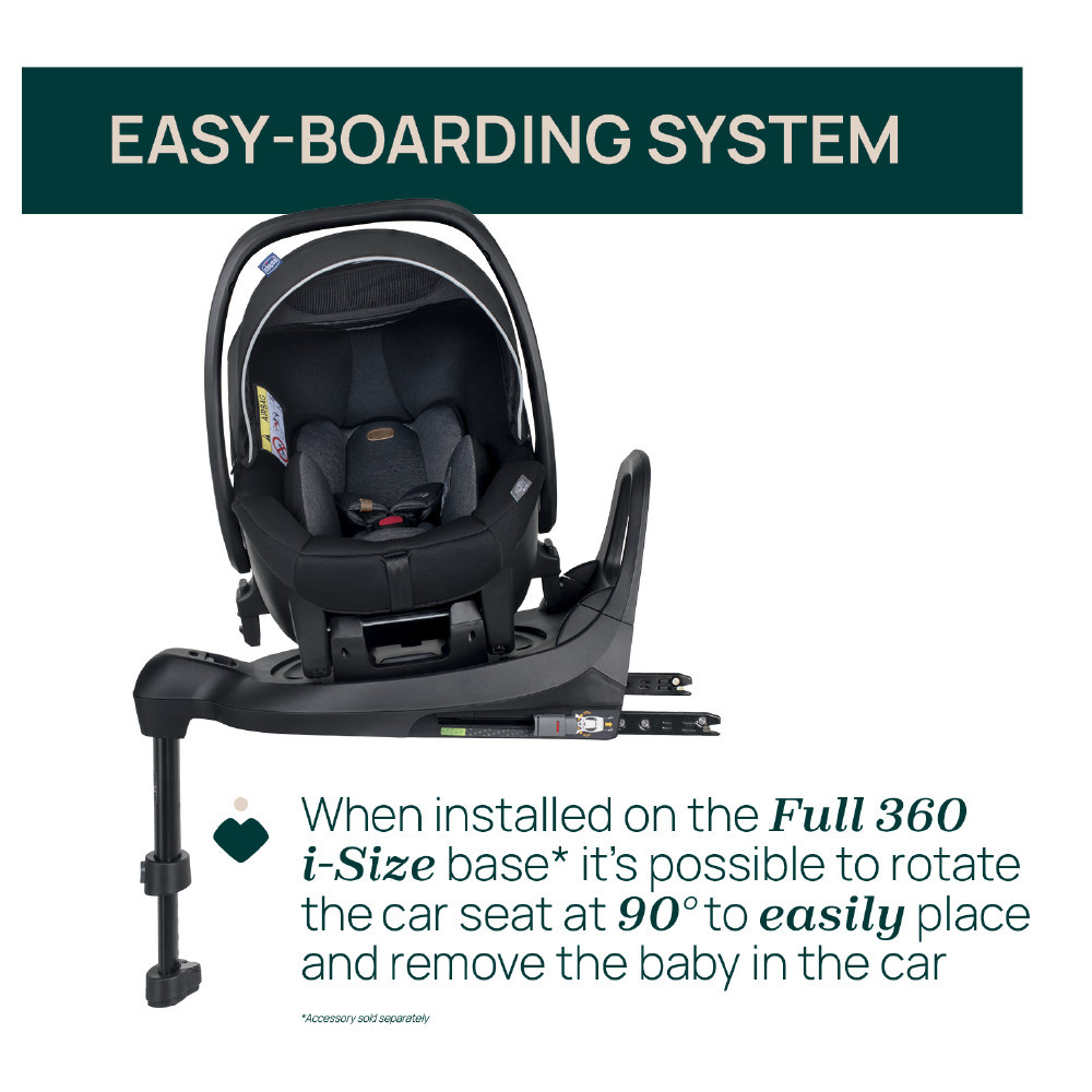 Full Seat 360 I-Size + Kory Plus Infant Car Seat