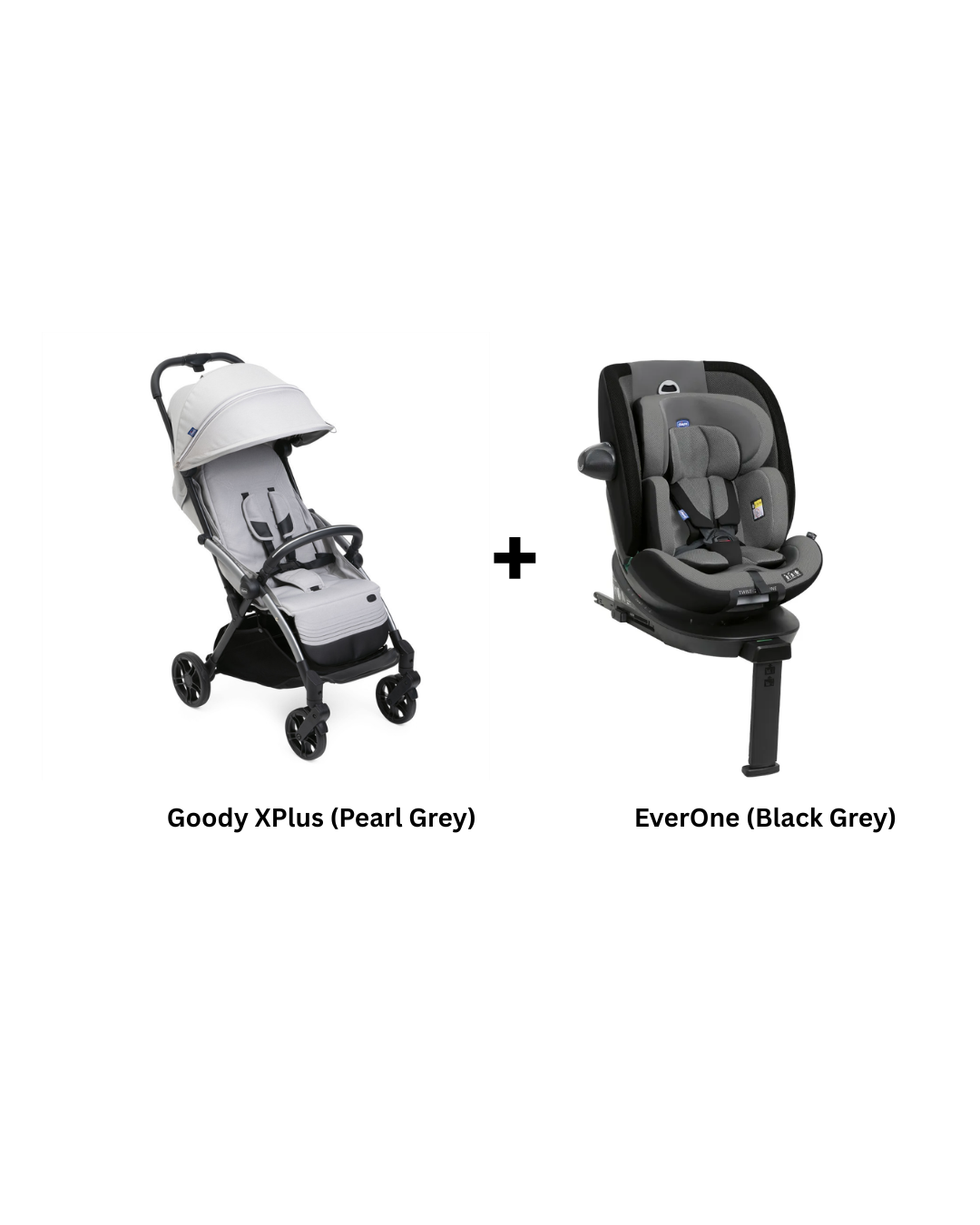 [Bundle Set] Goody Xplus Stroller + Everone Car Seat