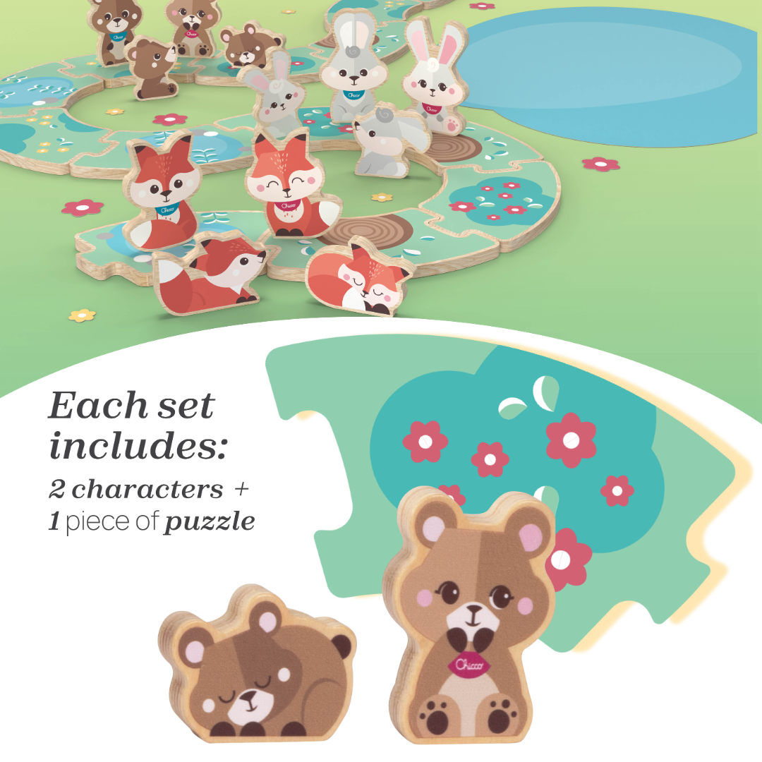 My Wood Friends Sets of 2 Toys