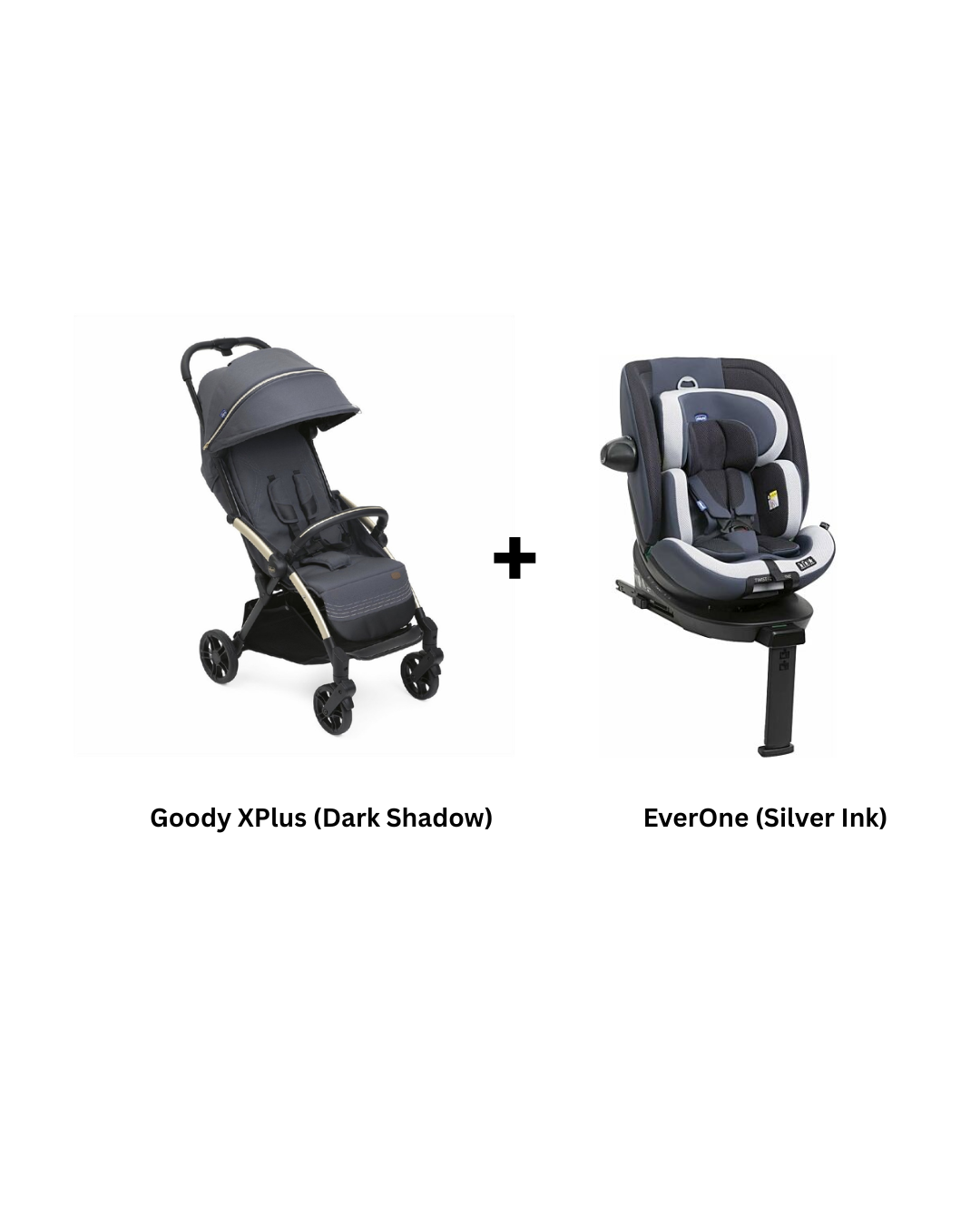 [Bundle Set] Goody Xplus Stroller + Everone Car Seat