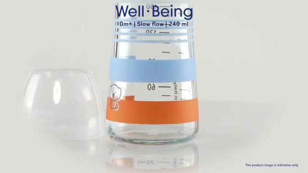 Well Being Glass Feeding Bottle