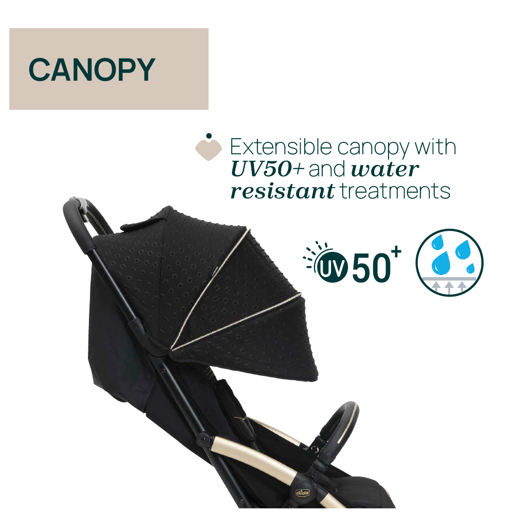 Goody XPlus Black Re_Lux - Auto Fold Stroller