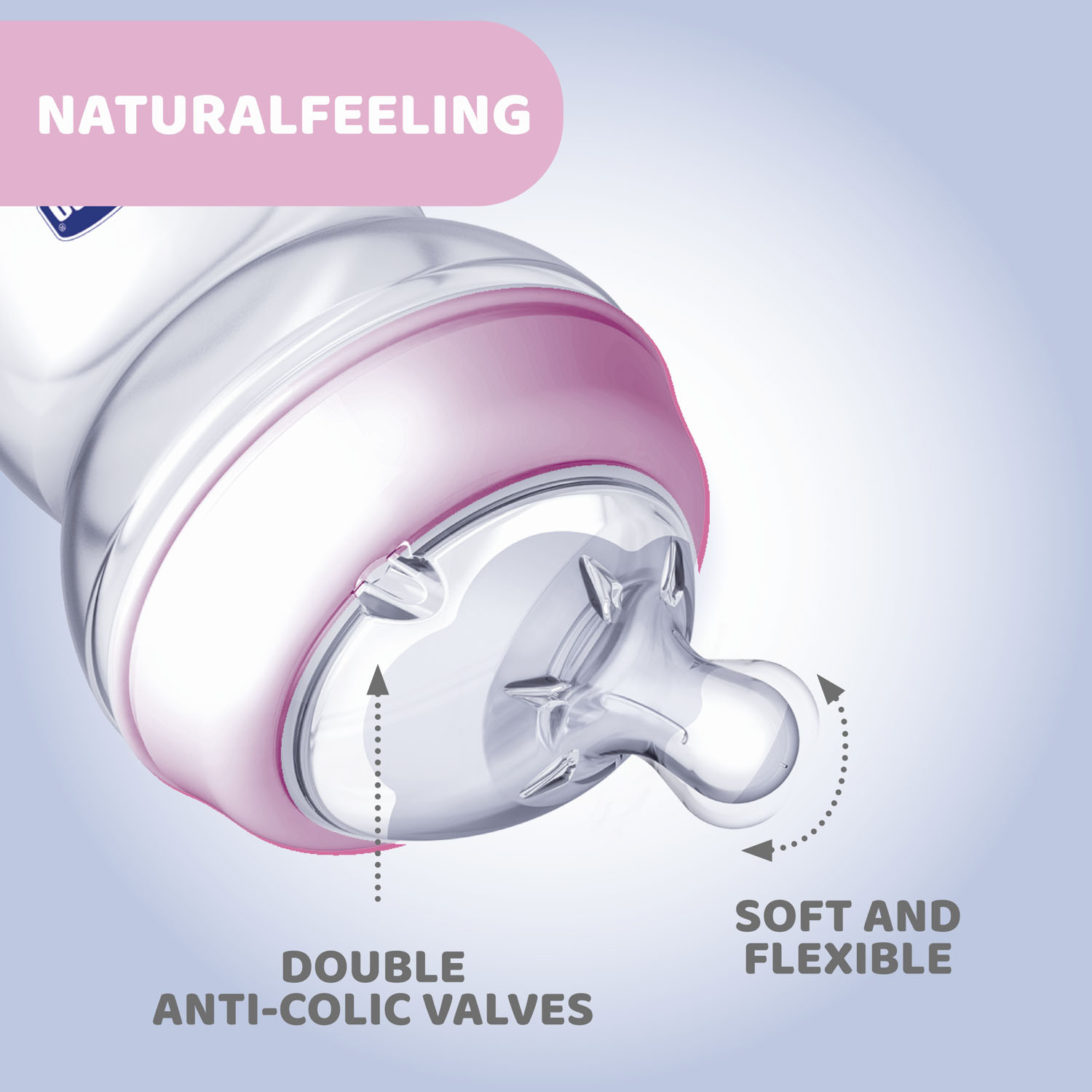 Natural Feeling Feeding Bottle 150ml/ 250ml/ 330ml