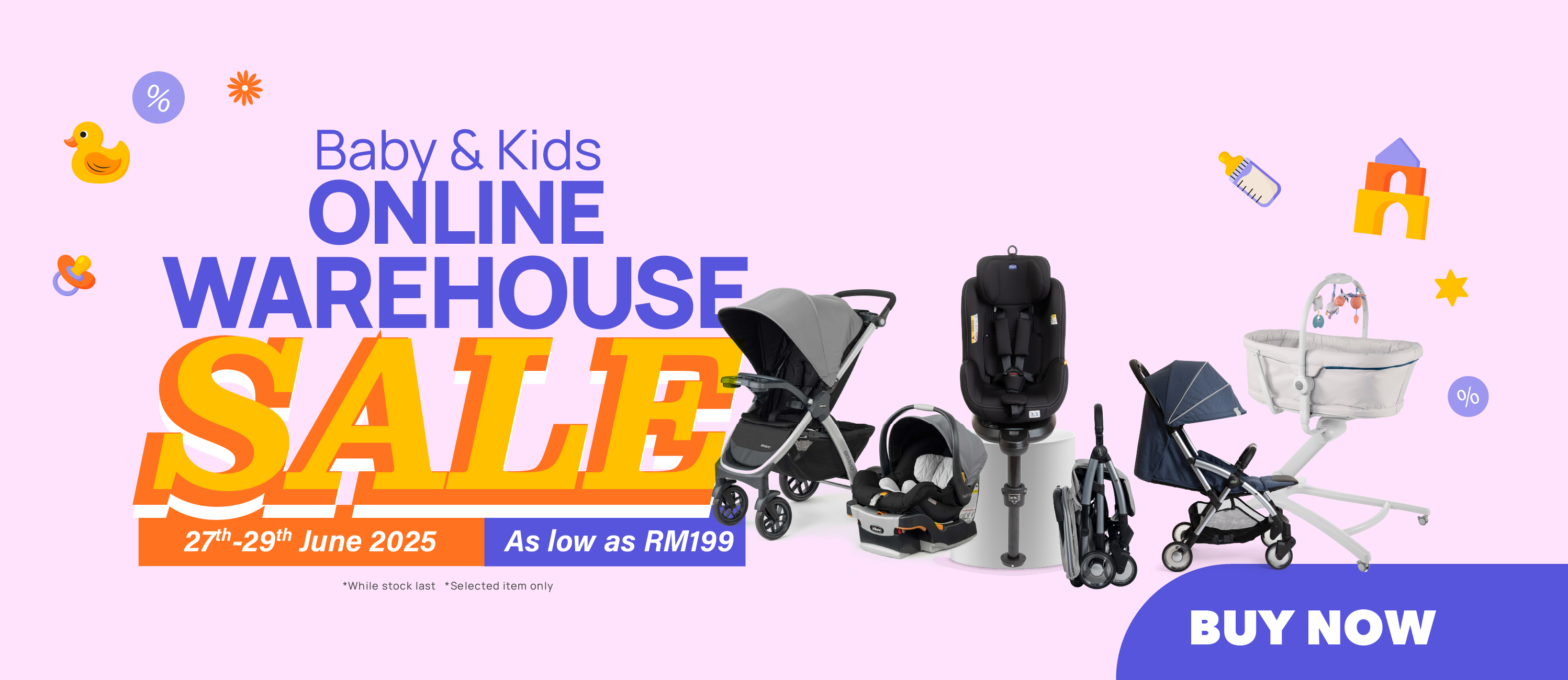 chicco, Warehouse Sales, stroller, car seat, baby cot