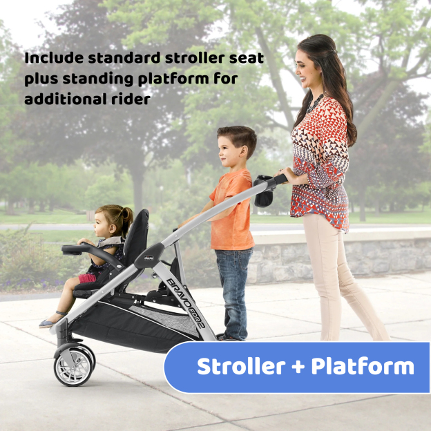 Bravo For 2 LE Stroller- Iron
