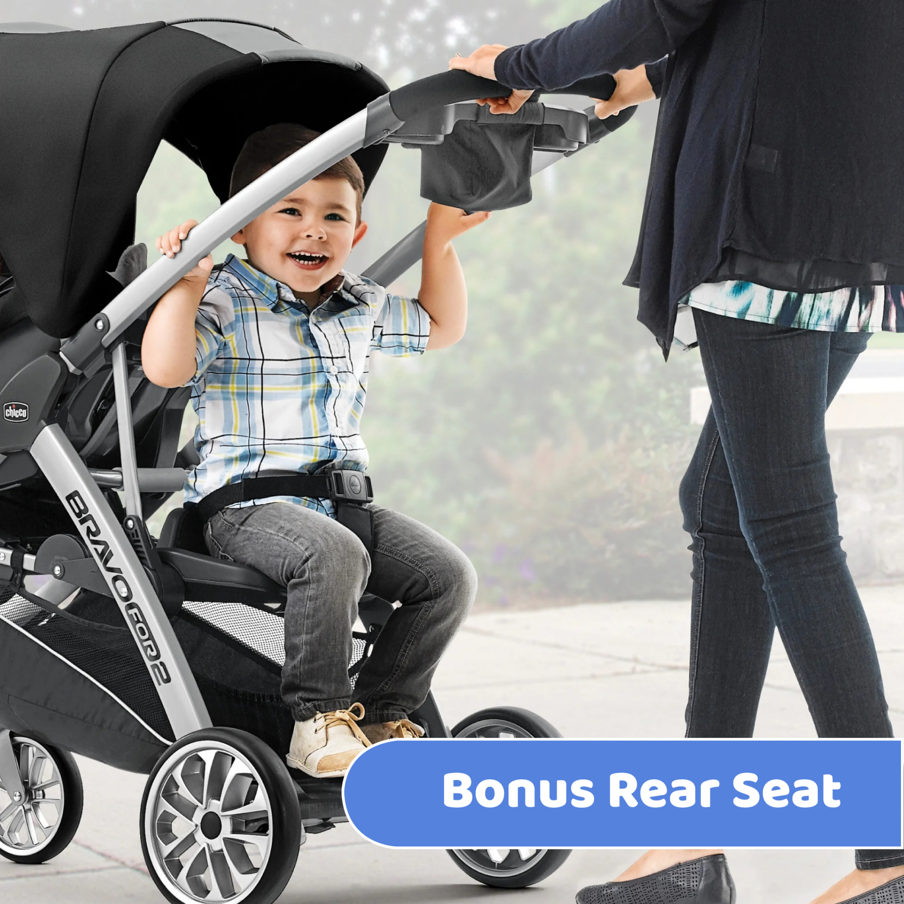 Bravo For 2 LE Stroller- Iron