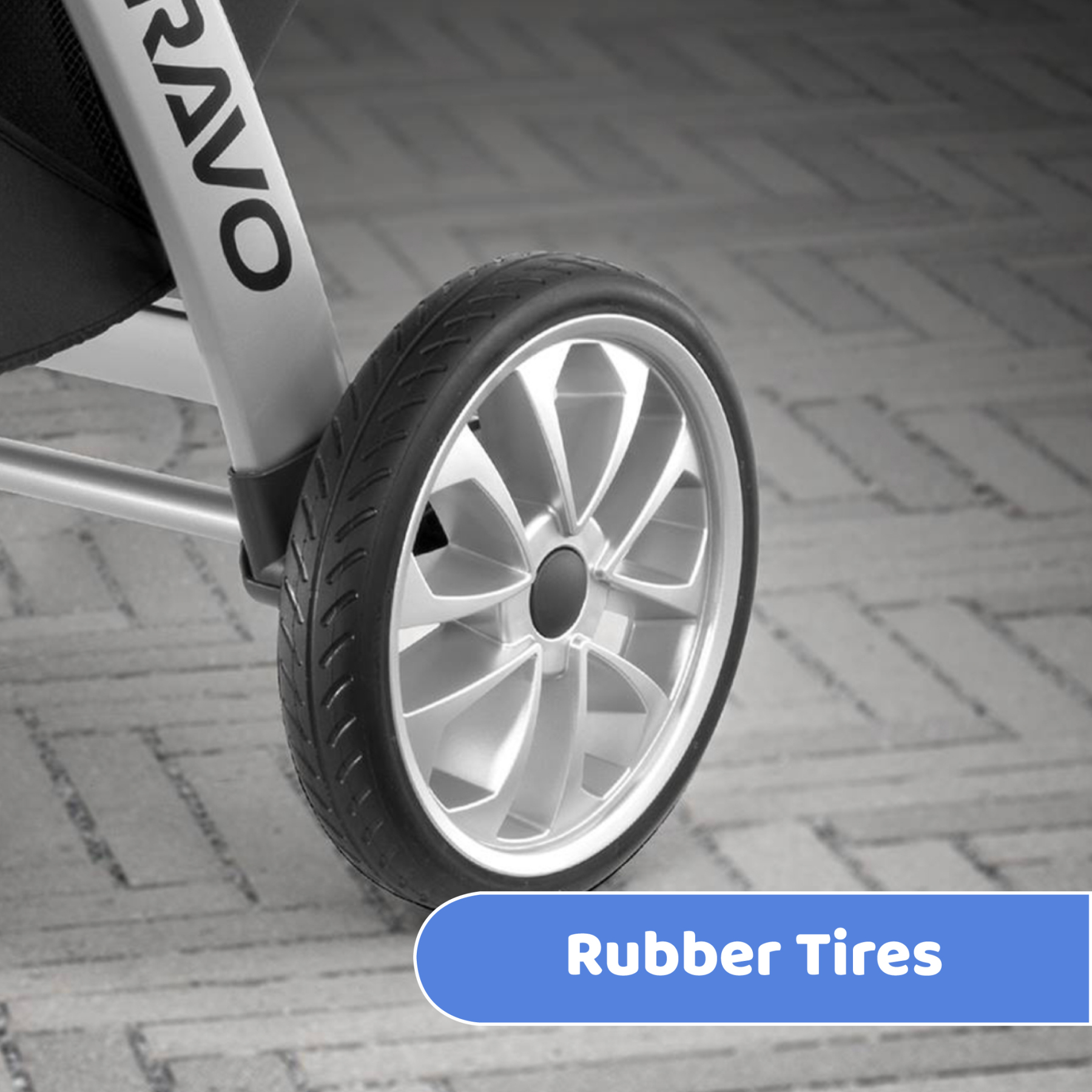 Bravo For 2 LE Stroller- Iron